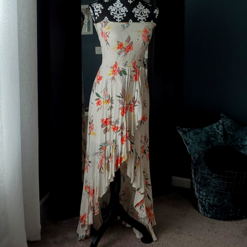 High-low summer dress